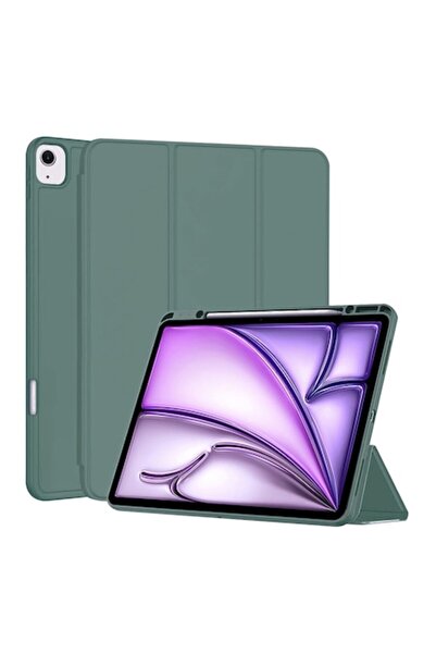 2DAYFIND Husă de protecție pentru iPad Air 13 2024/Air 13 2025, G32, TPU, Verde Pădure