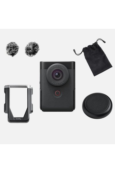 Canon Powershot V10 Advanced Vlogging Kit, Silver