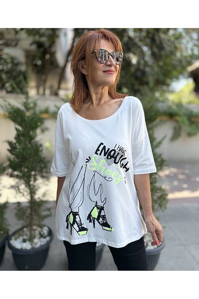 DenizEge World Mark Blouse Yellow