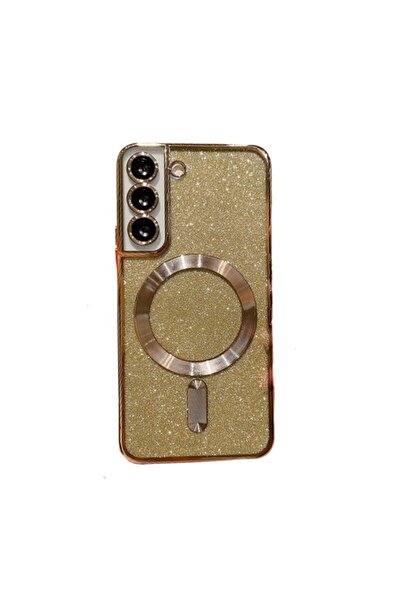 Flippy Προστατευτική θήκη Flippy 2 σε 1 για Samsung Galaxy S24+, Glitter Magsafe, TPU, μαγνητική, χρυσή