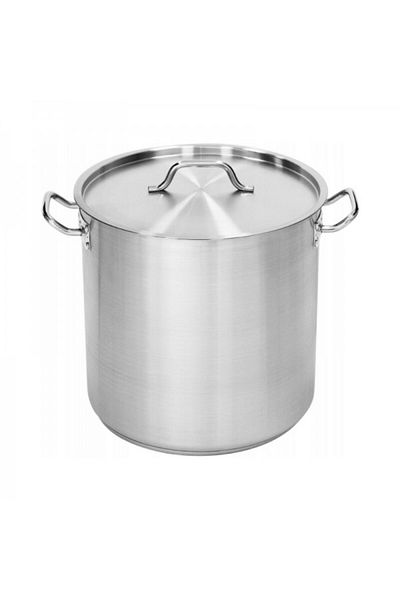 Stalgast Professional stainless steel pot with lid and 3-layer base, Premium Line, 20.9 liters