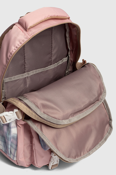 Relaxion Rlx-1395 3'lü Set Çocuk İlkokul çantası Kalemlikli Beslenme Çantalı Sırt Çantası PEMBE