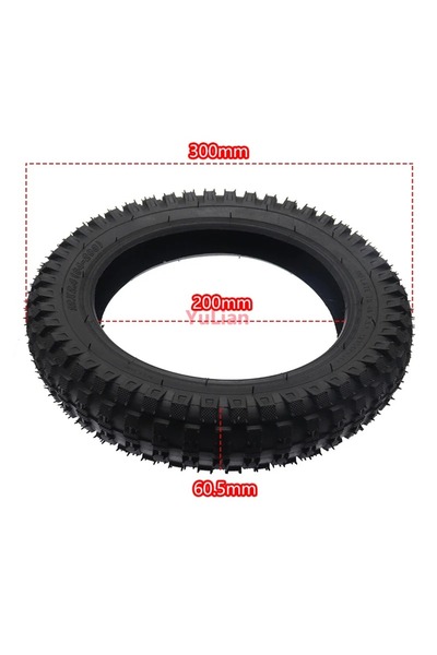 Choice Outer tire 12x2.4(64-203) Tire Electric Scooter Tyre for Kids Bike 12 ...