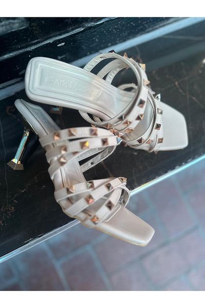 MİSS PARK MODA Trock Heel Slippers