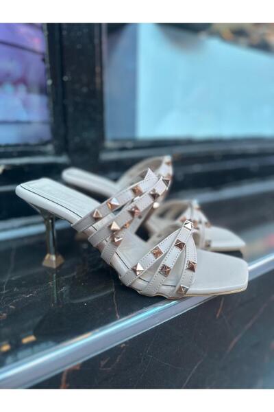 MİSS PARK MODA Trock Heel Slippers