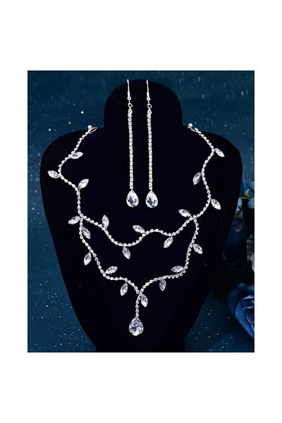 OEM Bridal headband with earrings