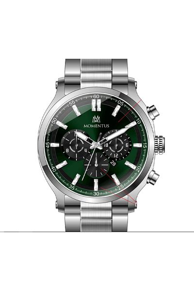 Momentus Cc296S-15Ss Men's Watch