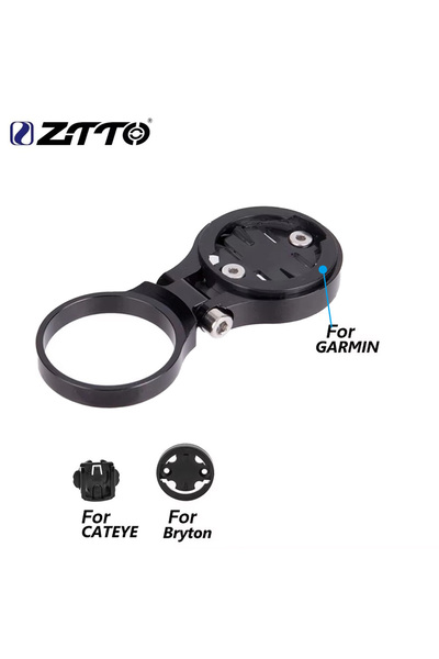 ZTTO نموذج B-حامل كمبيوتر GPS أسود قابل للتعديل لدراجة Wahoo BRYTON 25