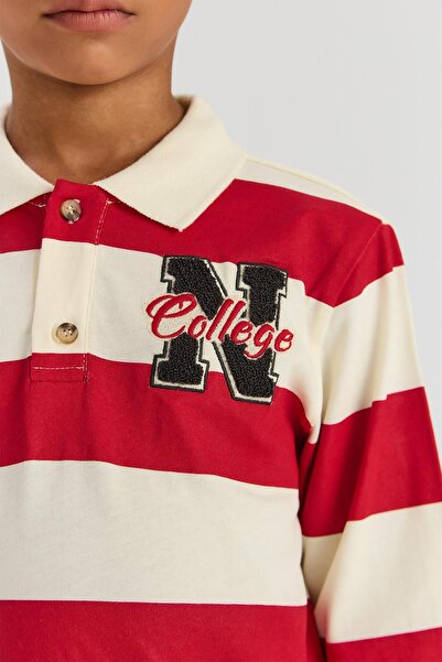 Nebbati BG Store Φούτερ με ρίγες για αγόρια