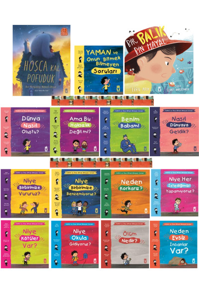 Timaş Çocuk 5-6 YAŞ-Hoşça Kal Pofuduk, Bir Balık Bin Hayal, Yaman ve Onun Bit...