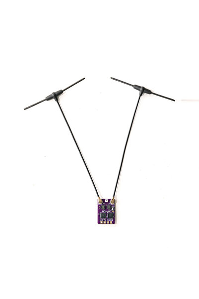 Choice 1PCS ELRS 2.4G Dual ELRS 2.4G Diversity Receiver Dual Antenna RX Built-in TCXO for FPV Freestyle R