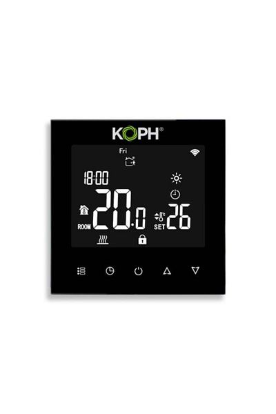 KOPH Termostat inteligent i 210 încorporat pentru încălzire prin pardoseală, WiFi, control internet, Tuya Smart/Smart Lif