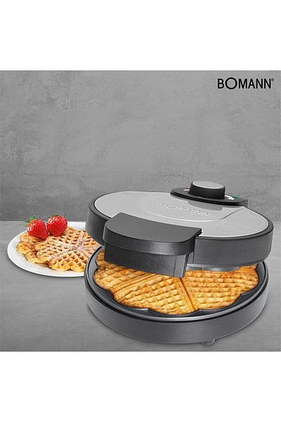 BOMANN Waffle and waffle maker, Bomann, WA1365CB, black