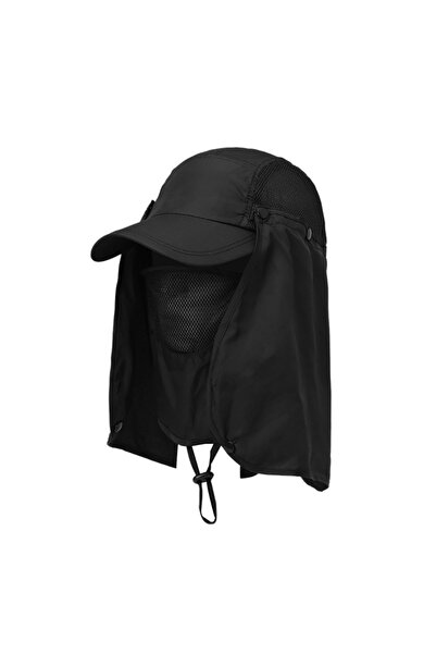 Choice B Summer Men Women Fishing Flap Caps Quick Dry Sunshade UV Protection ...