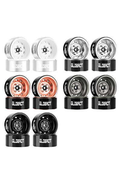 Choice titanium GLOBACT 1.9 Beadlock Wheels RC Wheel Hub for 1/10 TRX4 TRX6 Axial SCX10 I II III Pro Redcat