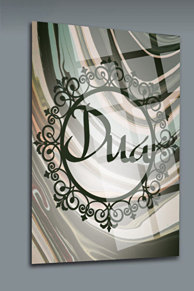 glassartdesign Two Glass Tables - Religious Table - Islamic Table