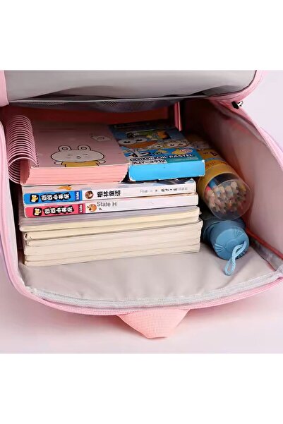 esabela Trolley Bag for Kids, Bag for School, Lightweight Water-proof, Trolley Bag Pink Unicorn