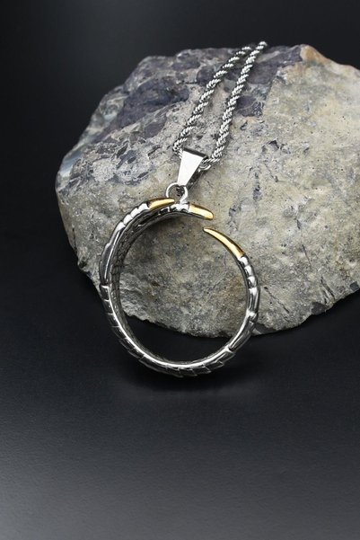 Prestige Eagle Claw Necklace Stainless Steel Chain 3mm 902091