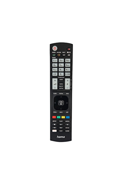 Hama Universal remote control for LG TVs, IR, illuminated buttons
