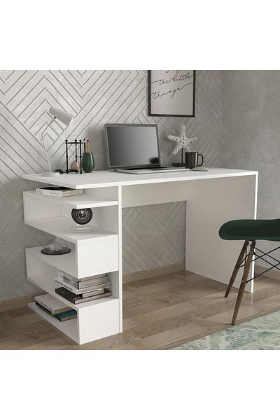 UnicUtil Birou, Modern Space, UnicUtil, 120 x 60 x 75 cm, Alb, UUDESK33