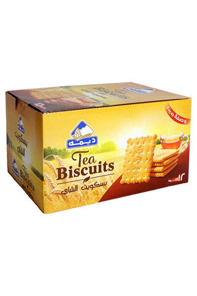 Deemah بسكويت الشاي، 80 غرام × 12