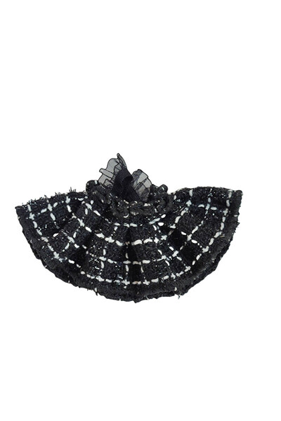 Choice5 ملابس دمى سوداء عصرية مصنوعة يدويًا مع تنورة منقوشة ملونة لطيفة وإكسس...