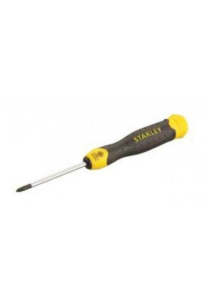 MEGA Phillips screwdriver PH1x75, magnetic tip made of chrome-vanadium alloy steel and non-slip rubber handle MEG