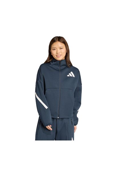adidas Jw5320-K W Z.N.E. Fz Women's Jacket Navy Blue