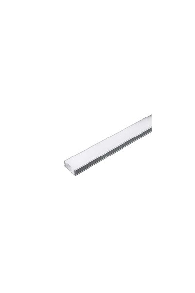 V-TAC Profil aluminiu 2m pentru Banda LED 17.4mm x 7mm cu difuzor alb mat si ...