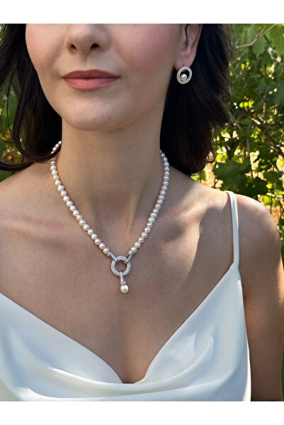 İLK İNCİ TAKI Gerçek Doğal İnci Set – ST098