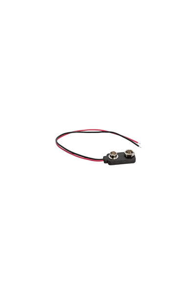 OEM Battery Connector 9V Reinforced with Wire 15cm