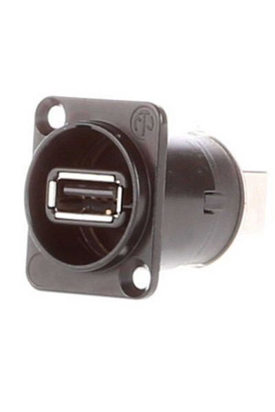 NEUTRIK Adaptor panel USB A female - USB B female back