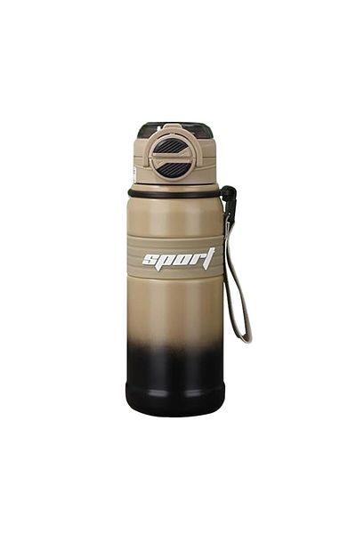 2DAYFIND Stainless Steel Thermos, 680ml, Z51, Brown