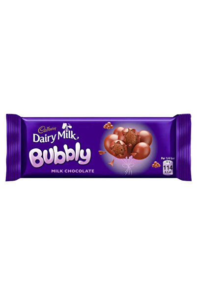 Cadbury شوكولاتة الحليب الفوارة من ديري ميلك، 87 غرام