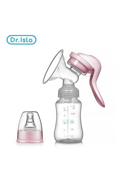 Choice Pink MAMIJOY Breast Pump Manual Suction Milk Pump Feeding Breasts Pumps Milk Bottle Sucking Postpar