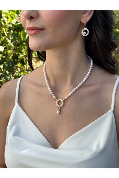 İLK İNCİ TAKI Gerçek Doğal İnci Set – ST087