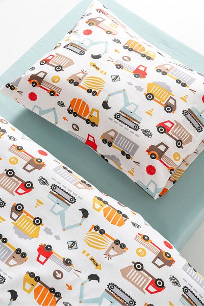 BELENAY HOME Lino 100% Cotton Baby Duvet Cover Set