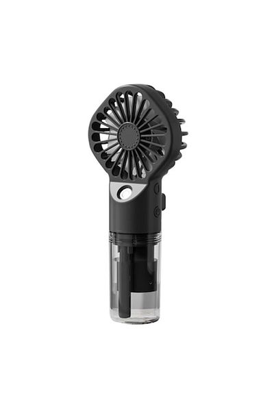 2DAYFIND Ventilator portabil cu port USB și 4 viteze, W155, silicon, negru