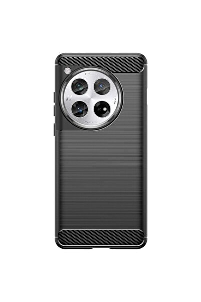 Flippy Προστατευτική θήκη για OnePlus 12, Flippy, TPU, Carbon, Αντιολισθητική, 1,8 mm, Μαύρη