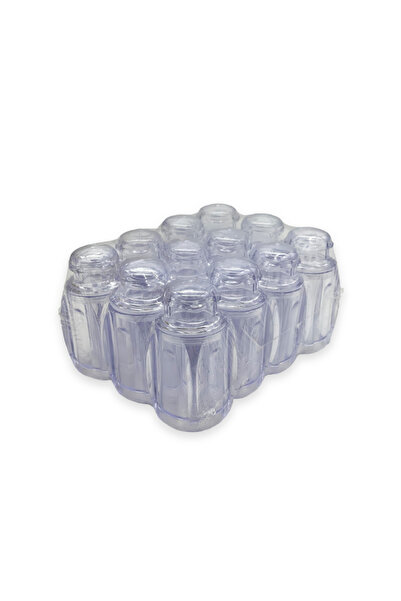 Alhadi For Oud And Saffaron علب زعفران بلاستيك اليكريلك - 1-3 جرام - درزن 12 ...