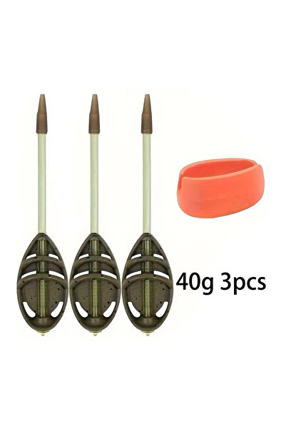 Choice 40 جرام، 3 قطع، وحدة تغذية لصيد سمك الشبوط، قفص طُعم صيد مع قالب، قفص ...