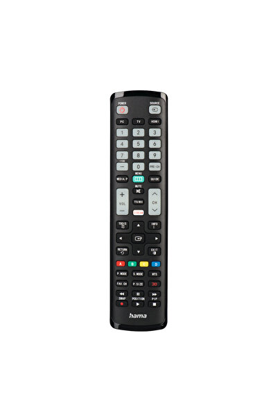 Hama Universal remote control for Samsung TVs, IR, illuminated buttons