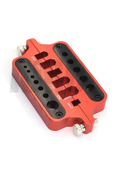 Choice حامل أداة لحام معدني صغير أحمر RC نموذج سيارة طائرة بدون طيار بحرية أد...