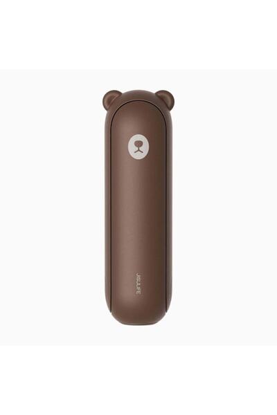 2DAYFIND Portable Fan 4500mAh with Battery, W70, Silicone, Brown