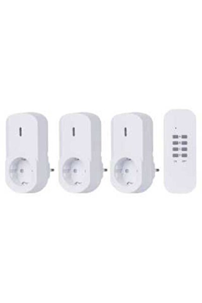 Well Priză cu telecomandă 3680W 16A Buton ON/OFF 433MHz