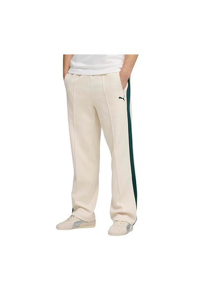 Puma 632995-87 T7 Relaxed Track Pants Sweatpants Cream