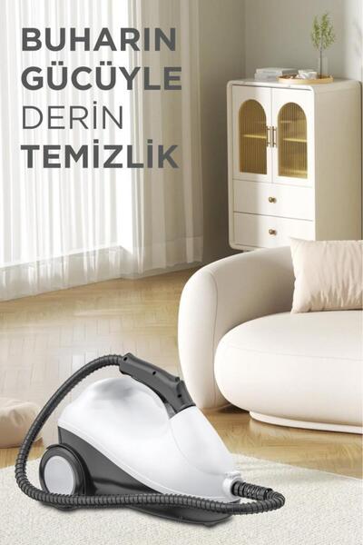 Torima TSC-01 Siyah Çok Fonksiyonlu Buharlı Temizleyici - Buharlı Temizlik Makinası