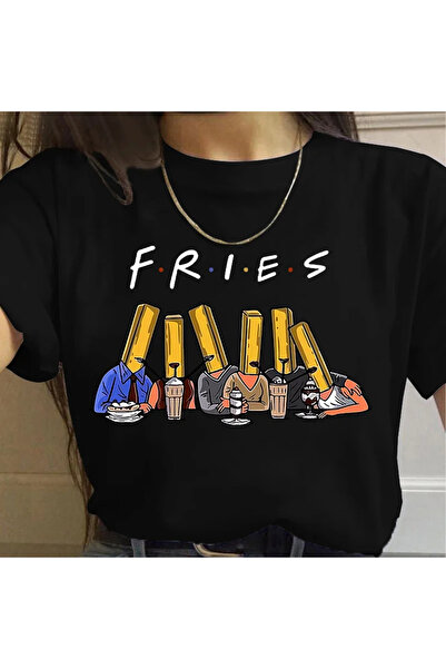 Tarzsokak برنامج White Friends TV Show harajuku Ullzang مطبوع عليه رسوم كرتون...