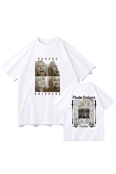 Tarzsokak Bela majica Phoebe Bridgers Pure lu Moon Song Graphic Tees Y2K Okru...