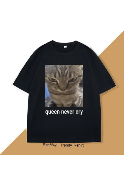 Tarzsokak Siyah Kraliçe Asla Ağlama Meme Komik leri Meme Aptal Kedi Mizah Ba